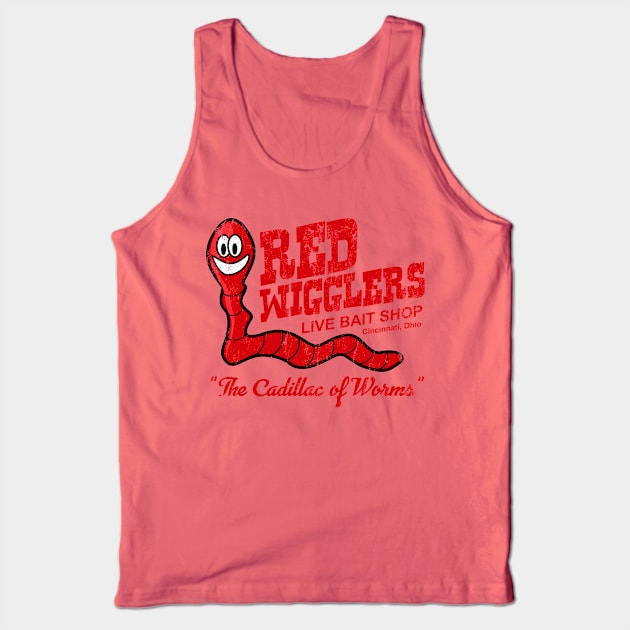 Red Wigglers from WKRP in Cincinnati, distressed Tank Top by MonkeyKing